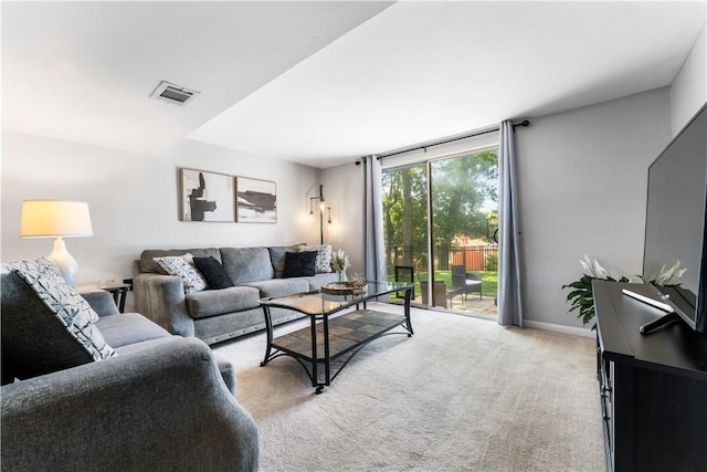 202 Lytton Rd, Moon/Crescent Twp, PA 15108 - living room featuring light carpet and baseboards