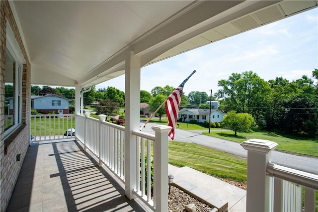 101 Lynne Dr, Big Beaver, PA 15010 - covered porch featuring a yard