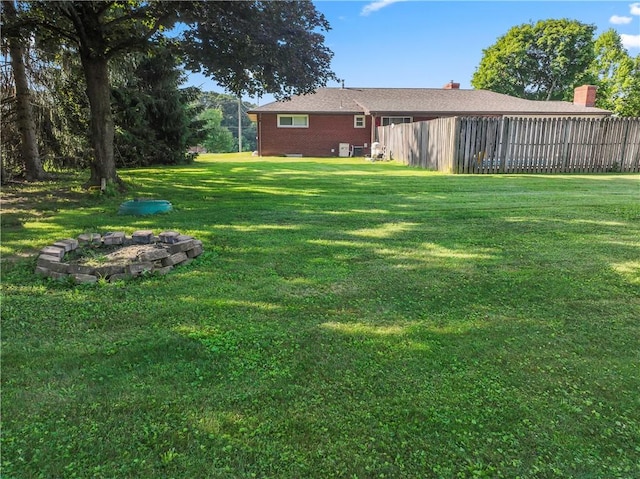 view of yard