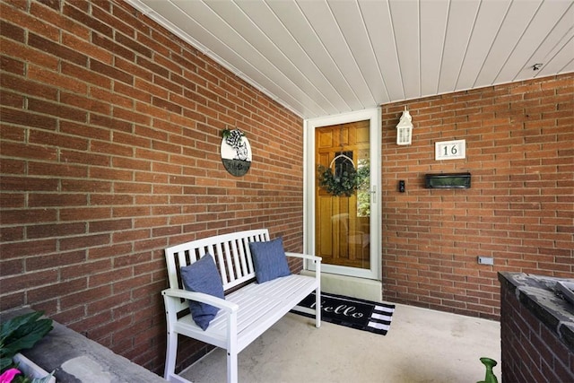 16 Grace Rd, Scottdale, PA 15683 - view of exterior entry featuring brick siding