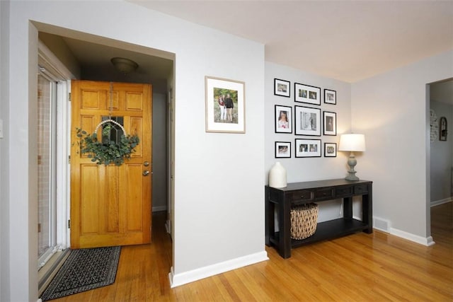 16 Grace Rd, Scottdale, PA 15683 - foyer featuring light wood-style floors and baseboards