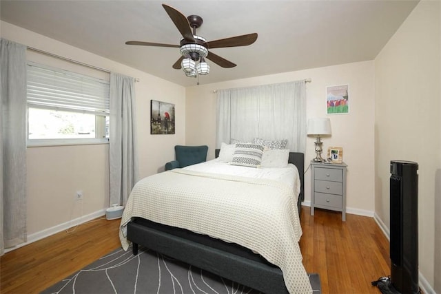 16 Grace Rd, Scottdale, PA 15683 - bedroom featuring wood finished floors and a ceiling fan