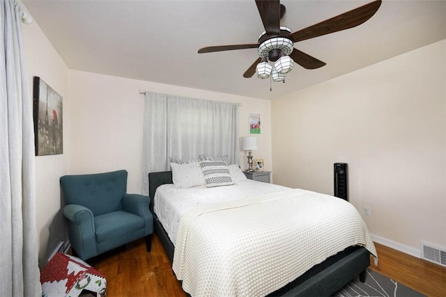16 Grace Rd, Scottdale, PA 15683 - bedroom with wood finished floors and a ceiling fan