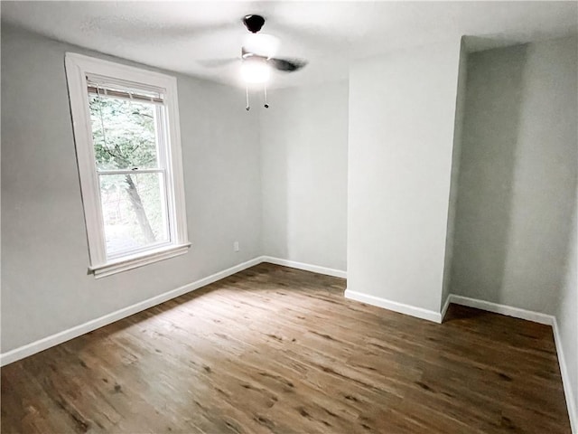 7 Prospect St, Etna, PA 15223 - spare room featuring wood finished floors and ceiling fan