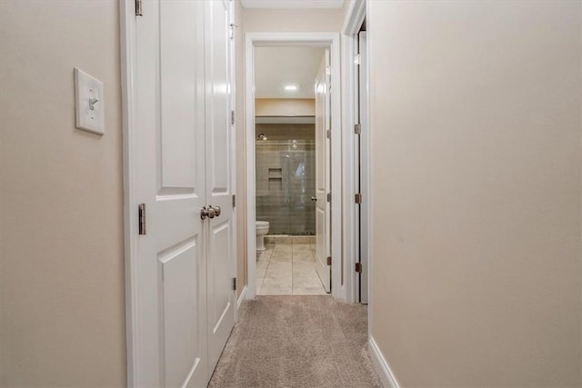 441 Roebling Ct, Cranberry Twp, PA 16066 - corridor with light colored carpet and light tile patterned flooring