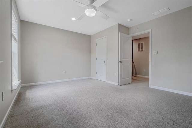 441 Roebling Ct, Cranberry Twp, PA 16066 - unfurnished bedroom with light carpet and ceiling fan