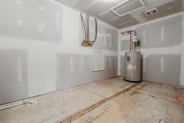 441 Roebling Ct, Cranberry Twp, PA 16066 - basement featuring electric water heater