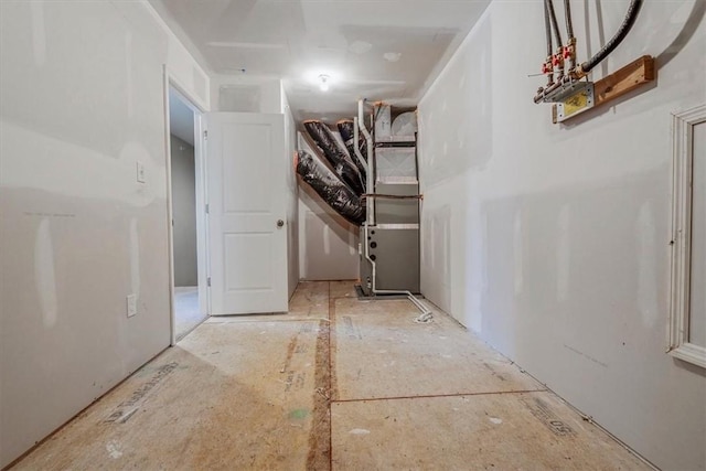 441 Roebling Ct, Cranberry Twp, PA 16066 - below grade area with heating unit