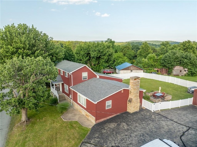 563 Edward St, Derry Twp, PA 15650 - drone / aerial view of a forest