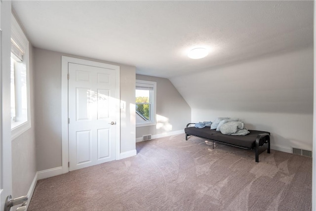 563 Edward St, Derry Twp, PA 15650 - carpeted bedroom featuring baseboards and vaulted ceiling