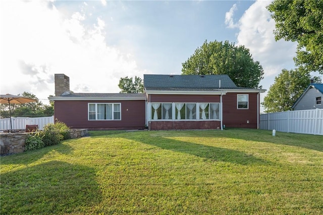 563 Edward St, Derry Twp, PA 15650 - rear view of house featuring a chimney