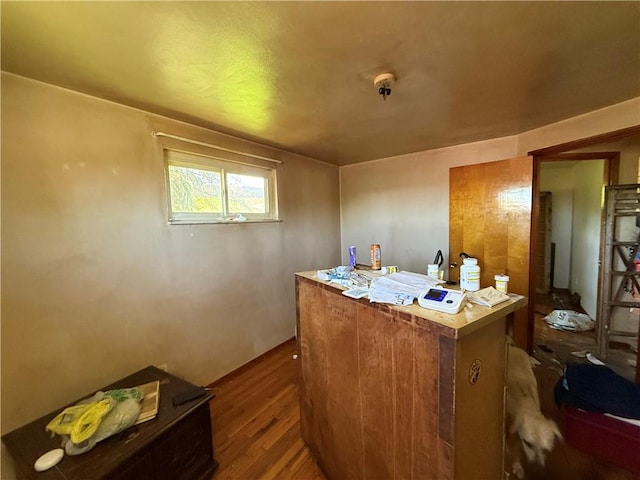 214 Barbara Dr, Kennedy Twp, PA 15136 - office area featuring wood finished floors
