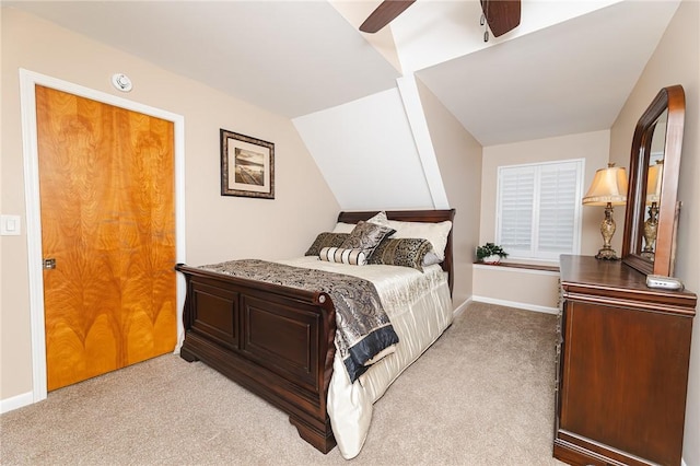 391 Browns Hill Rd, Middlesex Twp, PA 16059 - bedroom with light carpet and a ceiling fan