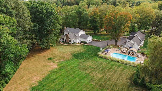 391 Browns Hill Rd, Middlesex Twp, PA 16059 - view of subject property featuring a pool area and a heavily wooded area