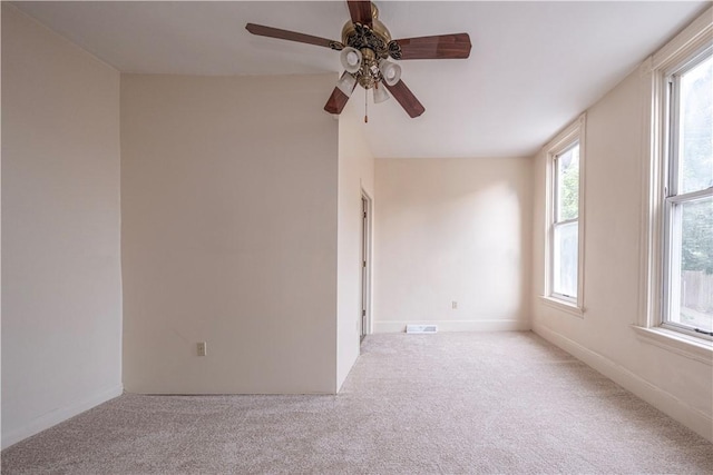 3240 Rothpletz St, Marshall Shadeland, PA 15212 - carpeted empty room with healthy amount of natural light and ceiling fan