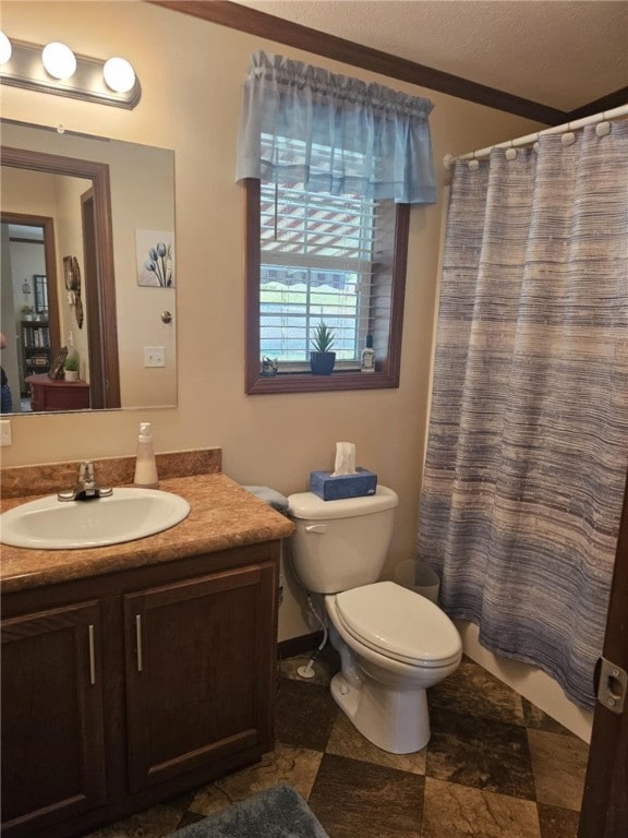 304 Bennington Rd, North Union Twp, PA 15445 - bathroom with vanity and a textured ceiling