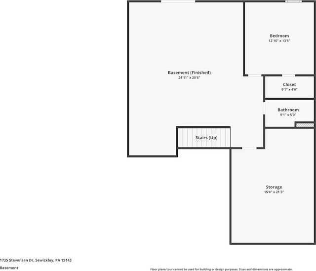 1735 Stevensan Dr, Franklin Park, PA 15143 - view of floor plan / room layout