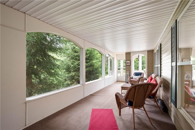 102 Klages Rd, Donegal, PA 15376 - sunroom / solarium featuring carpet flooring