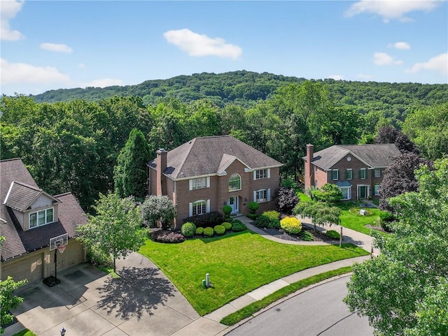 2455 Dogwood Dr, Franklin Park, PA 15090 - view from above of property with a heavily wooded area