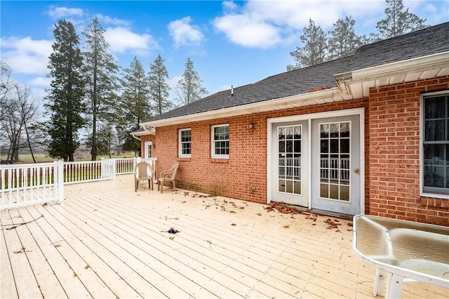 1664 N Main St, Center Twp, PA 16001 - view of wooden terrace
