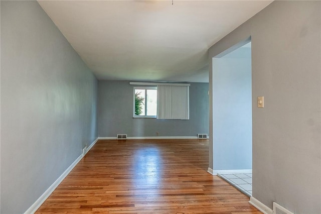 223 Larue Dr, Moon/Crescent Twp, PA 15108 - unfurnished room with wood finished floors and baseboards