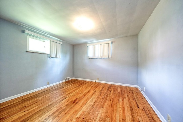 223 Larue Dr, Moon/Crescent Twp, PA 15108 - spare room with light wood-style floors and baseboards
