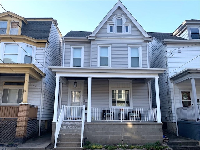 74 Wilson St, Etna, PA 15223 - view of front of home featuring a porch