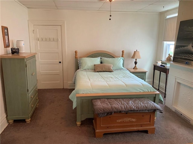 74 Wilson St, Etna, PA 15223 - carpeted bedroom with a drop ceiling