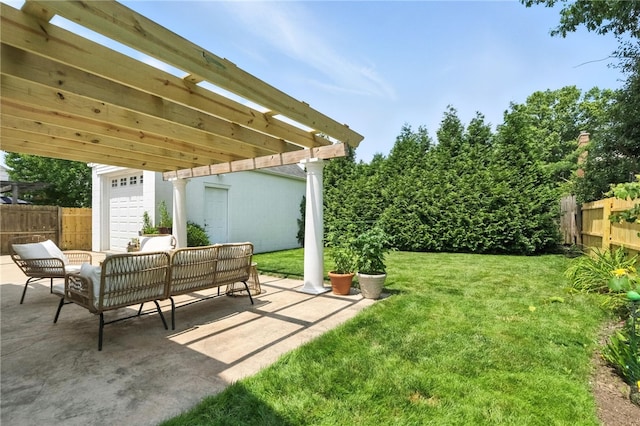 590 Kenilworth Dr, Mt Lebanon, PA 15228 - view of yard with a patio area and an outdoor hangout area