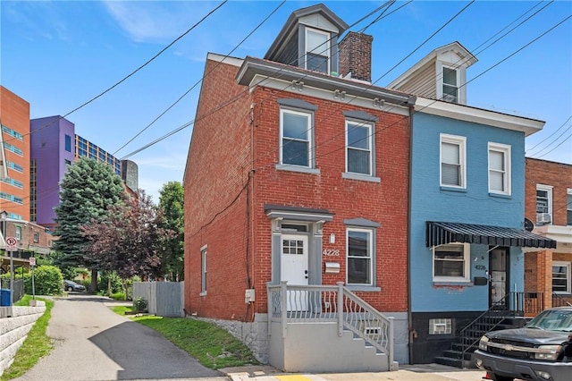 4228 Post St, Lawrenceville, PA 15201 - view of front of house with brick siding