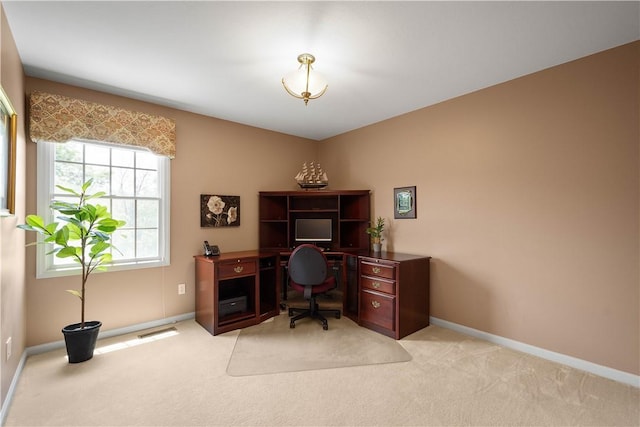 206 Buckeye Ct, Nottingham, PA 15330 - office featuring light colored carpet and baseboards