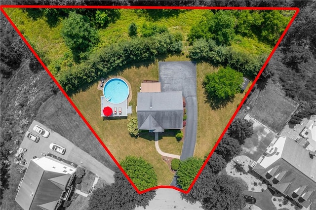 206 Buckeye Ct, Nottingham, PA 15330 - view of property location featuring property parcel outlined