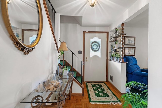 1031 Fiddleback Dr, Kennedy Twp, PA 15136 - entryway with stairs