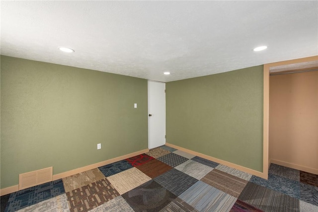 430 Kennedy Ave, East Vandergrift, PA 15629 - unfurnished room with recessed lighting and baseboards