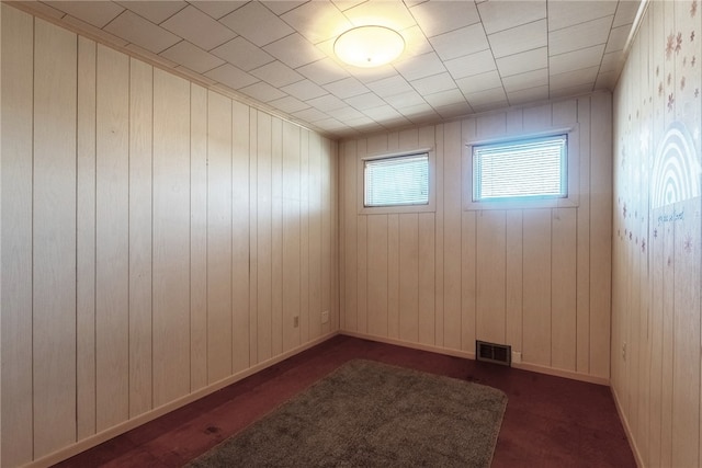 608 Shady Ave, Charleroi Boro, PA 15022 - unfurnished room featuring wooden walls