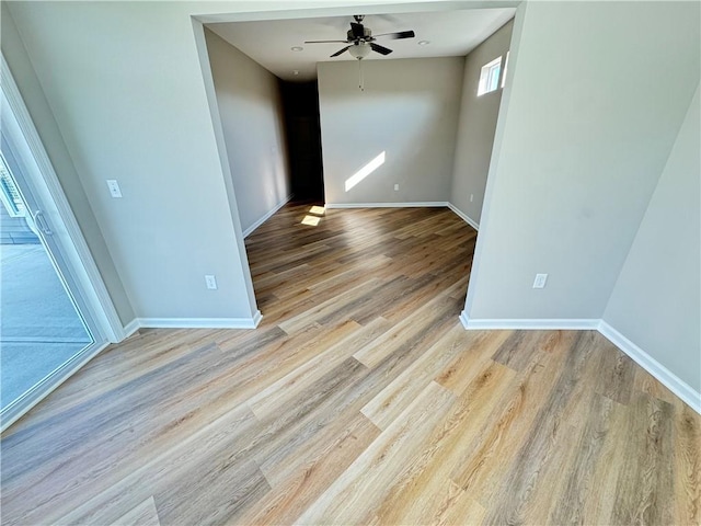 4252 Hawthorn Dr, South Park, PA 15129 - unfurnished room featuring wood finished floors and ceiling fan