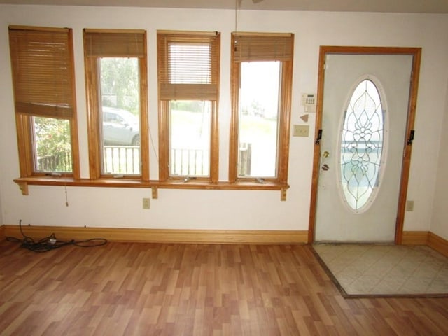 255 Duncan Ave, City Of Washington, PA 15301 - foyer with light wood-style flooring and healthy amount of natural light