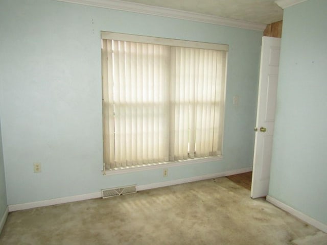 458 Wendel Rd, Hempfield Twp, PA 15642 - carpeted spare room with ornamental molding and baseboards