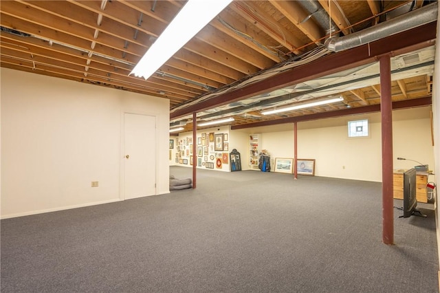 16 Mcdowell Rd, Ligonier Twp, PA 15658 - basement featuring carpet floors