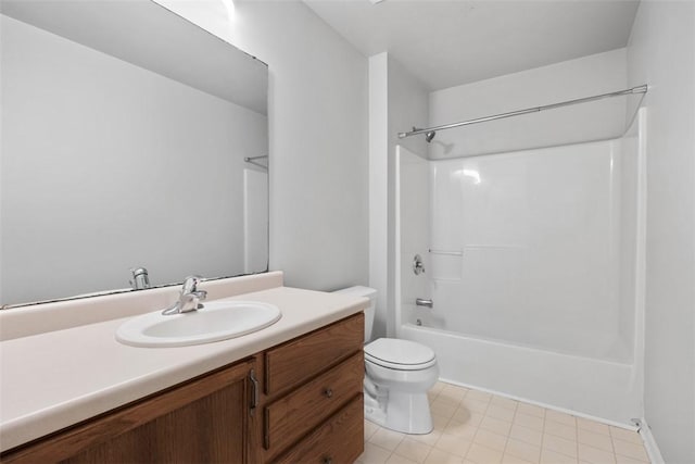 116 Stonegate Dr, North Strabane, PA 15317 - bathroom featuring vanity and washtub / shower combination