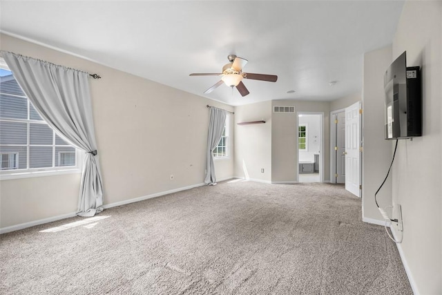 116 Stonegate Dr, North Strabane, PA 15317 - unfurnished bedroom with carpet flooring and ceiling fan