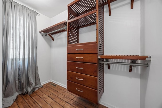 116 Stonegate Dr, North Strabane, PA 15317 - spacious closet featuring wood finished floors