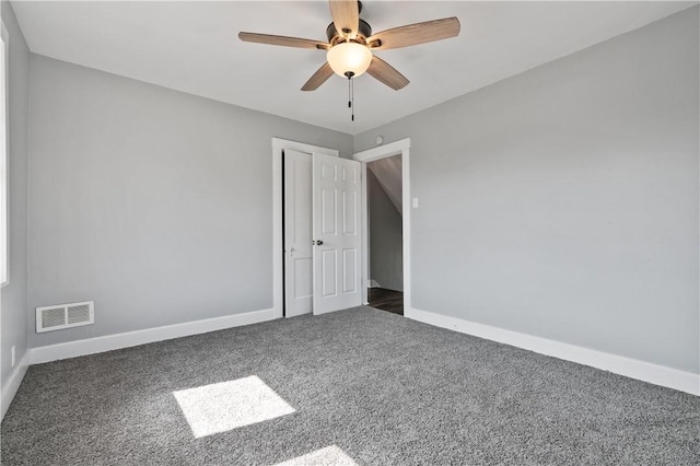 200 Thomas St, West Mifflin, PA 15122 - carpeted empty room featuring ceiling fan and baseboards