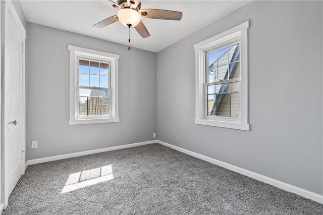 200 Thomas St, West Mifflin, PA 15122 - unfurnished room with carpet and a ceiling fan