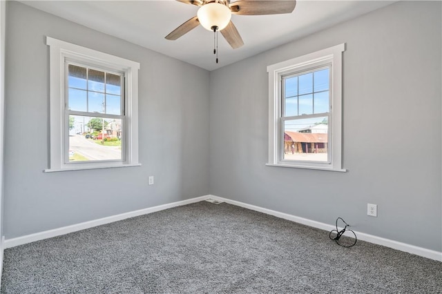 200 Thomas St, West Mifflin, PA 15122 - unfurnished room featuring carpet and ceiling fan