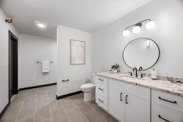 3080 Smallman St, Downtown Pgh, PA 15201 - bathroom with vanity and tile patterned floors