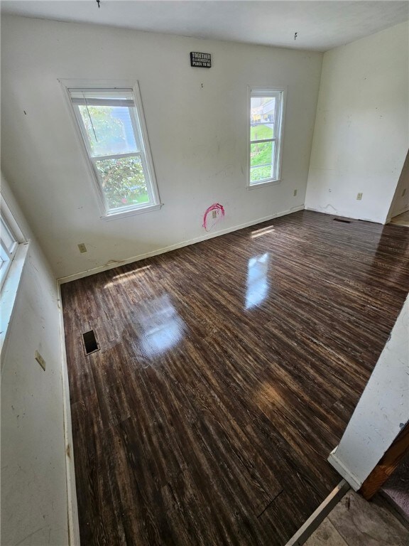 120 Upper Clinton St, Canoe/Banks Twps, PA 15772 - empty room with wood finished floors