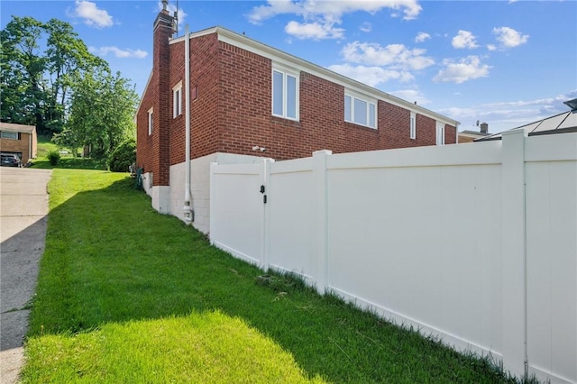 1533 Missouri Ave, South Park, PA 15017 - view of side of home featuring a chimney and brick siding