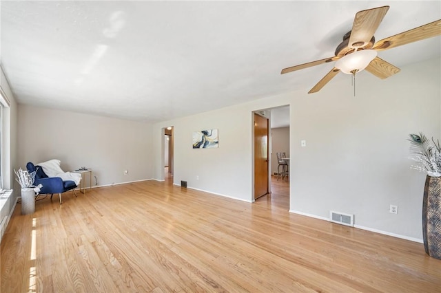 1533 Missouri Ave, South Park, PA 15017 - unfurnished room featuring light wood finished floors and a ceiling fan