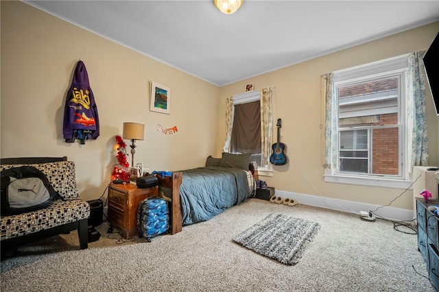 432-434 E Chestnut St E, Washington Boro, PA 15301 - carpeted bedroom featuring ornamental molding and baseboards
